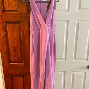 Dress the Population tulip hem maxi dress